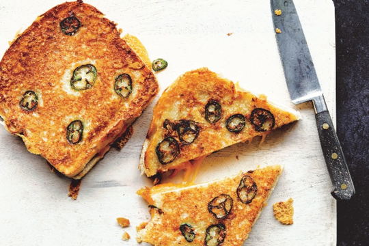 Cheesy Jalapeño Toastie