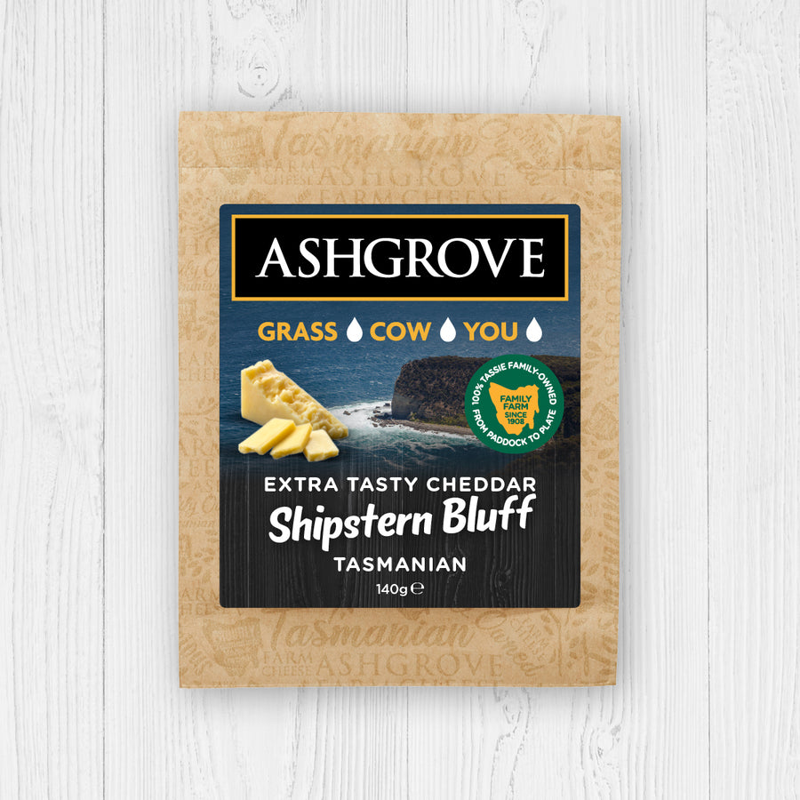 Shipstern Bluff Tasmanian Extra Tasty Cheddar 140g